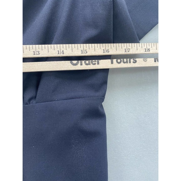 Land's End Outfitters Women's Navy Dress Size 2 Lined Embroidered Bird NEW - Picture 8 of 12